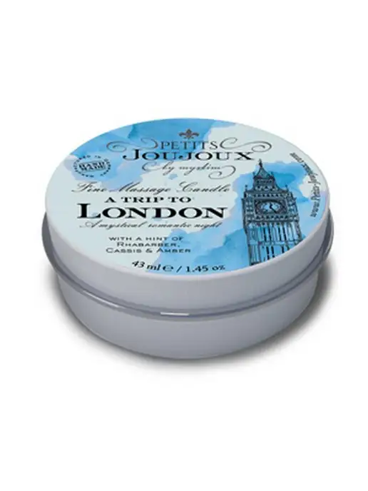 PETITS JOUJOUX Свеча Petits London чёрная смородина, черный, фото 3
