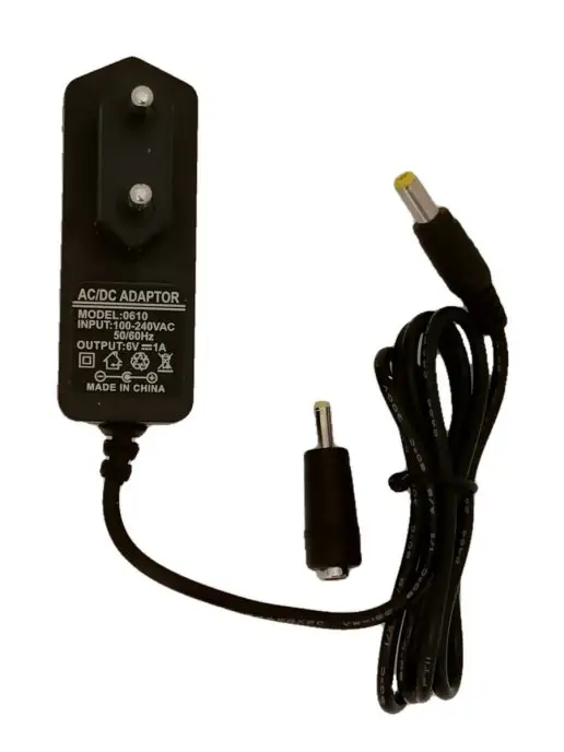 live power Блок питания для тонометров 6V с переходником, вариант