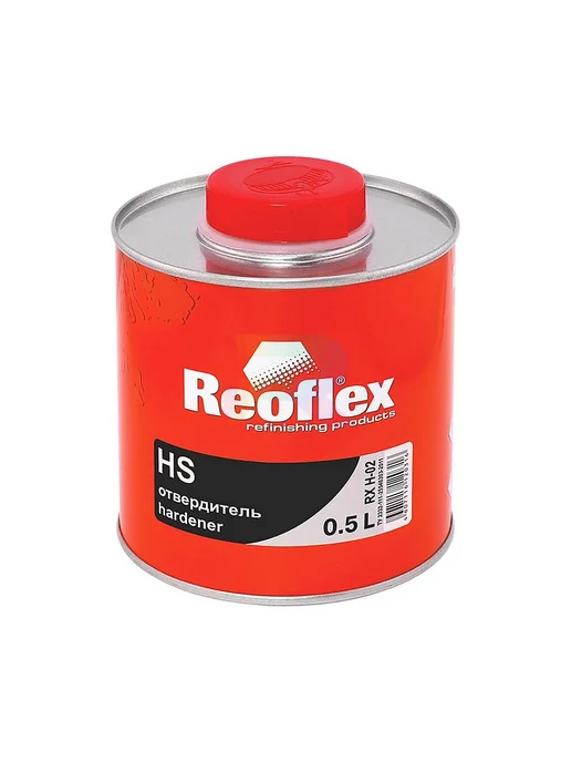 Reoflex Лак акриловый RX C-02 HS 2+1 Clear Premium 1 + 0,5 л, 500 мл, фото 3