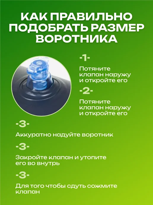 PetsPro Воротник для кошек и собак мягкий надувной, серый, фото 8