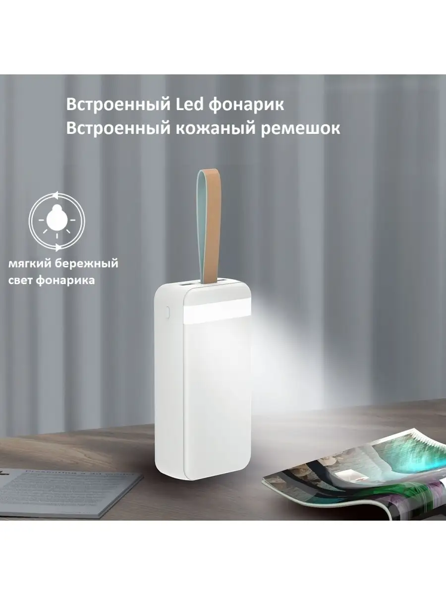 Внешний аккумулятор power bank повербанк портативная зарядка пауэрбанк для  телефона VIDVIE 30000 mah Vidvie 62401177 купить в интернет-магазине  Wildberries