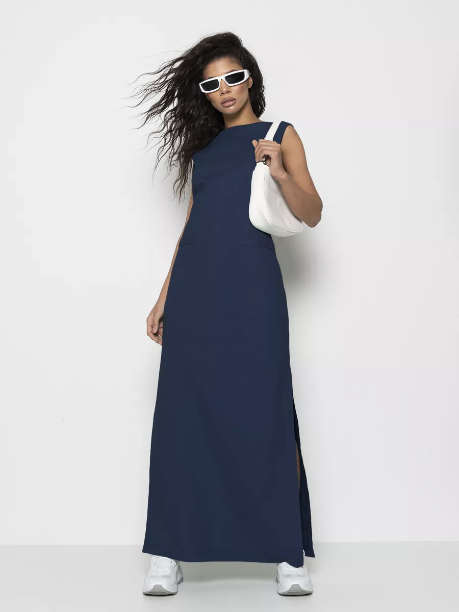 Платье летнее длинное Ashley Rose 62567036 купить за 3 016 ₽ в  интернет-магазине Wildberries