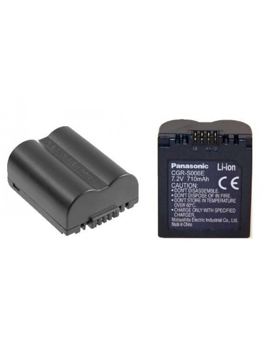 Cgr st. Panasonic li-ion CGR s006e. CGR-s006e 7.2v 710mah. Panasonic CGA-s006. Аккумулятор Panasonic CGA-s003.