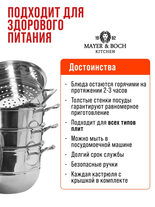 Мантоварка 4 яруса - фото 3