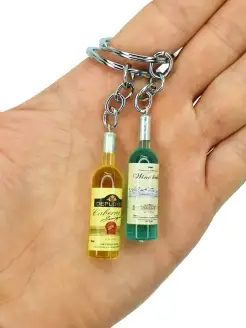 Брелок Бутылки с вином Keyring 62660644 купить за 280 ₽ в интернет-магазине Wildberries