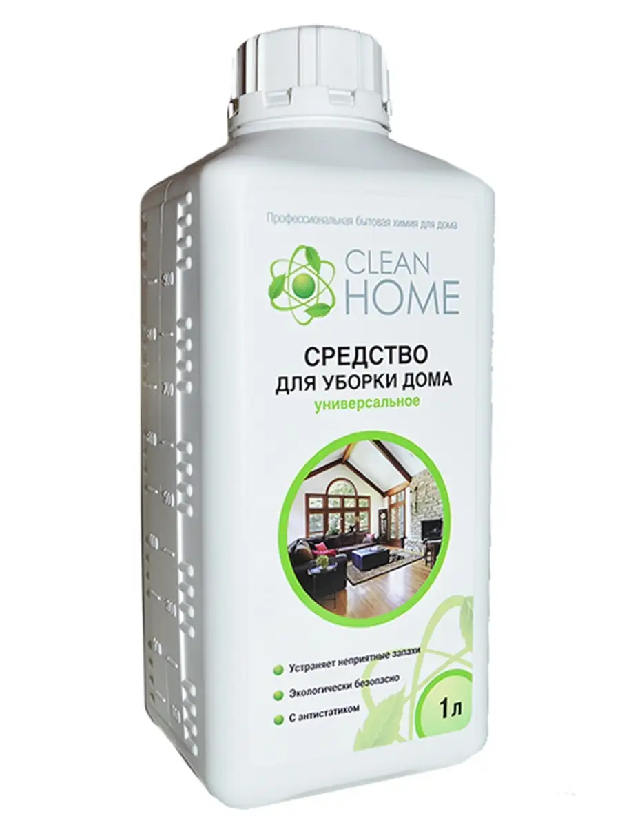 Средство для уборки дома, гель, 1л CLEAN HOME 62669316 купить за 334 ₽ в  интернет-магазине Wildberries