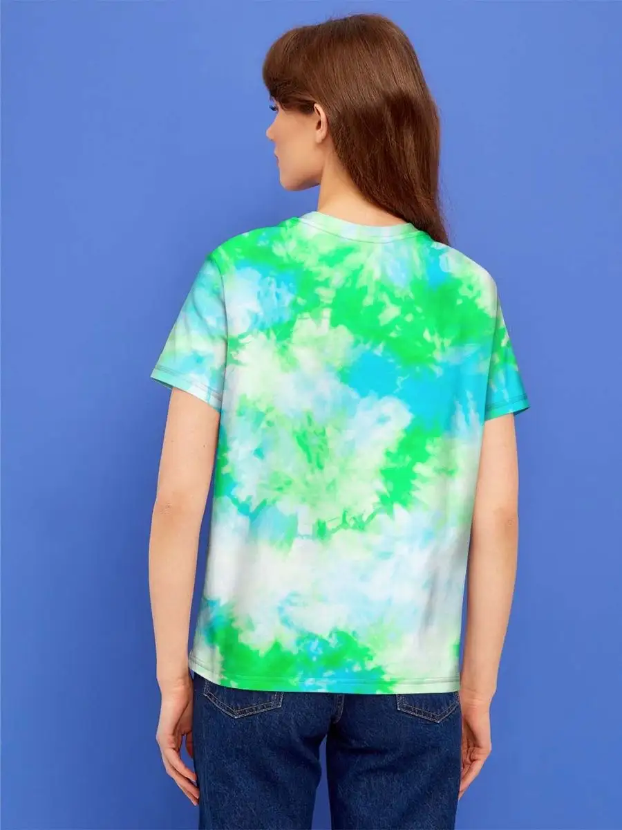 Женская футболка  Tie Dye, Тай Дай