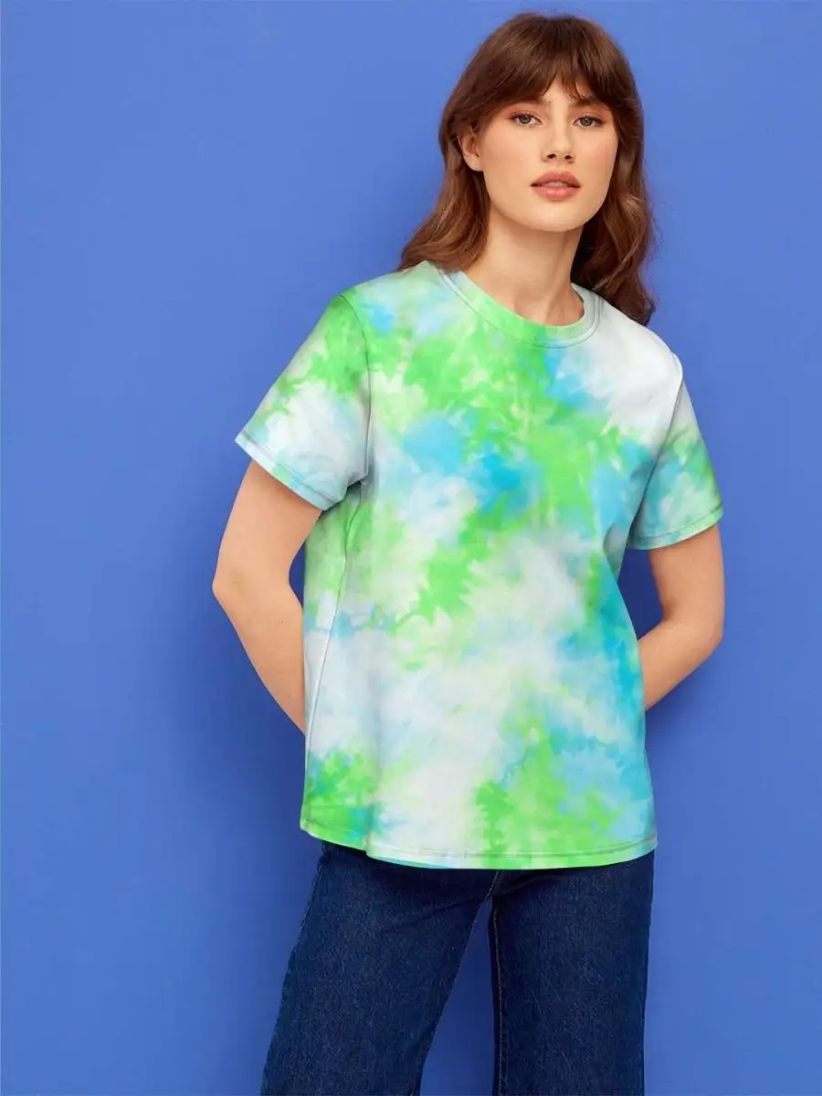 Женская футболка  Tie Dye, Тай Дай