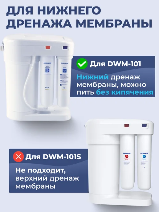 Аквафор Фильтр для воды картриджи К5-К2-КО-50-К7М, 7 м, фото 2