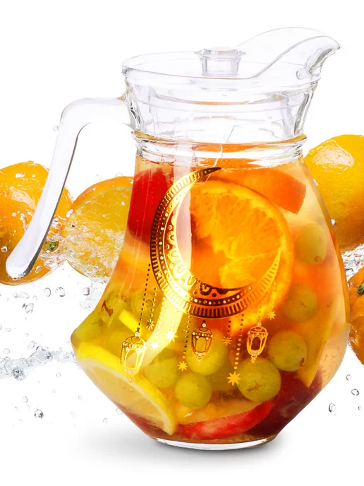 Кувшин Графин стеклянный - фото 14