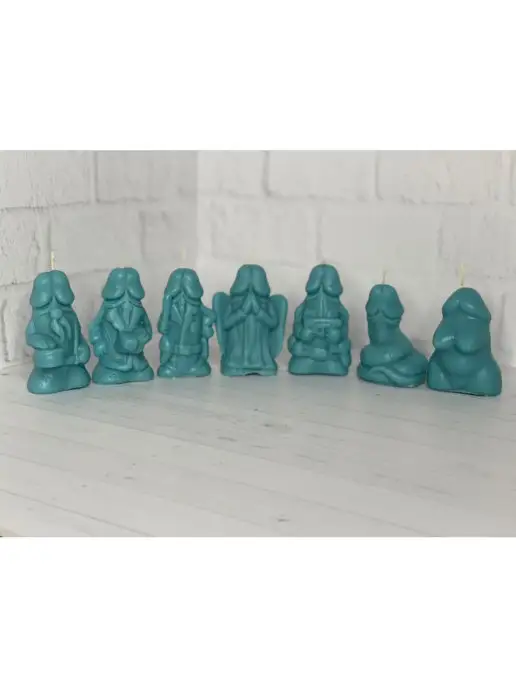 Kruutcandles Свеча эротик, голубой