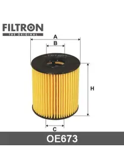 Масляный фильтр, FILTRОN, ОE673 filtron 62873665 купить за 526 ₽ в интернет-магазине Wildberries