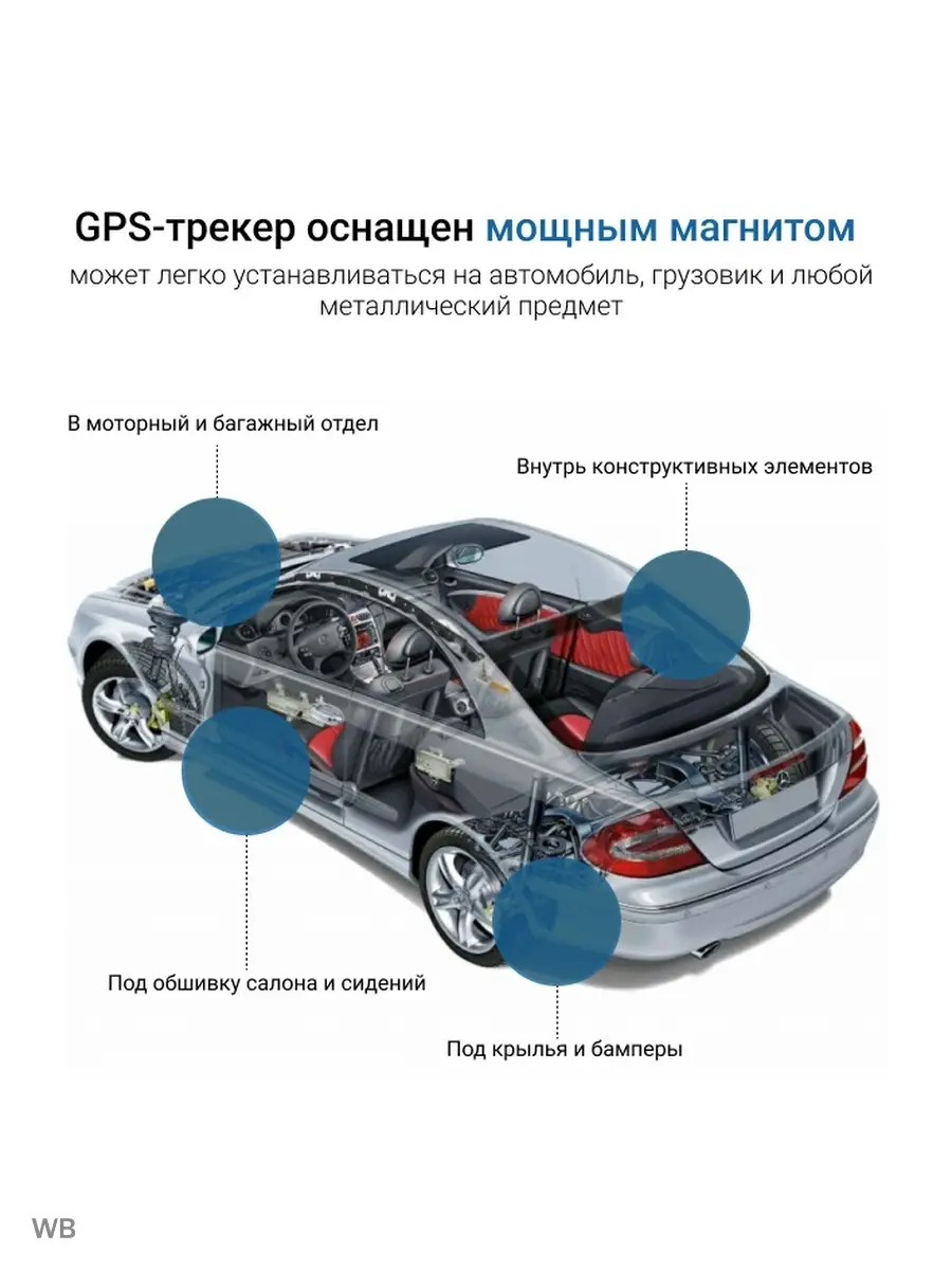 GPS трекер для автомобилей, грузов, посылок, RIXET TK-905 Rixet 62873907  купить в интернет-магазине Wildberries