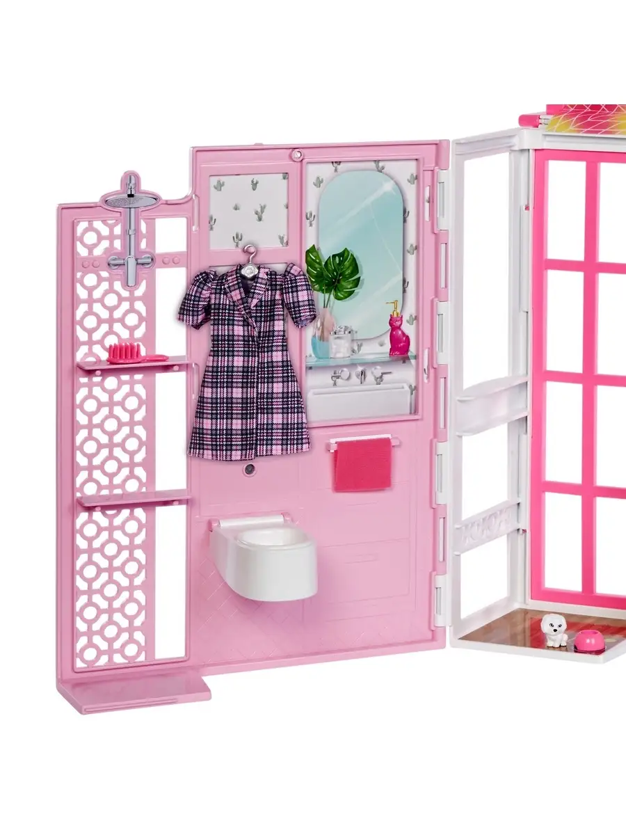 Дом Barbie/Барби с мебелью и аксессуарами HCD47 Barbie 62875134 купить в  интернет-магазине Wildberries