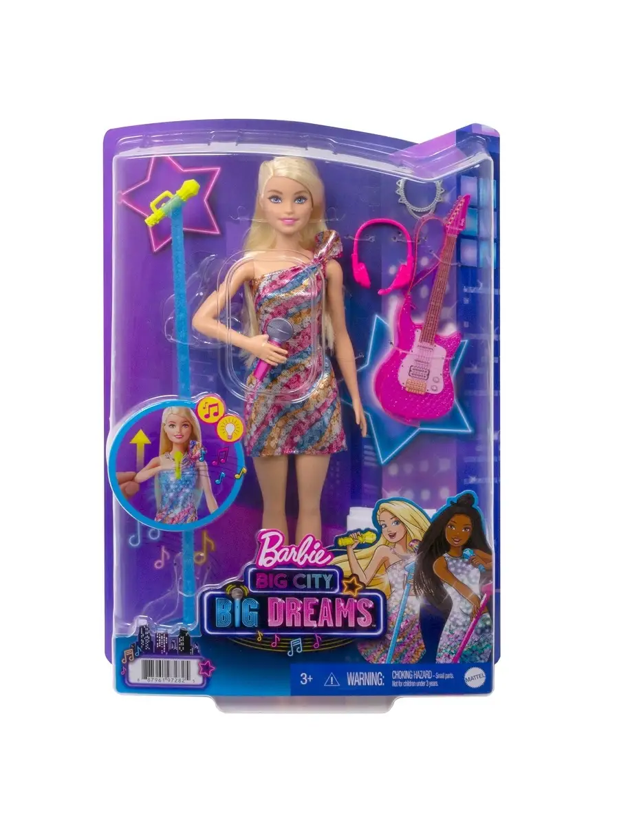 Кукла Barbie/Барби Певица Малибу GYJ21 Barbie 62875152 купить за 2 859 ₽ в  интернет-магазине Wildberries