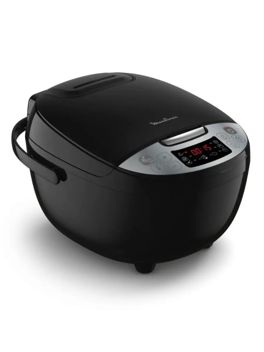 Мультиварка Simply Cook MK611832 с 10 программами, черная Moulinex 62912077  купить в интернет-магазине Wildberries