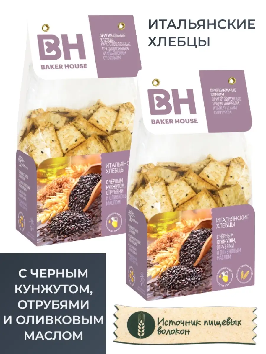 Хлебцы BAKER HOUSE 63003044 купить в интернет-магазине Wildberries