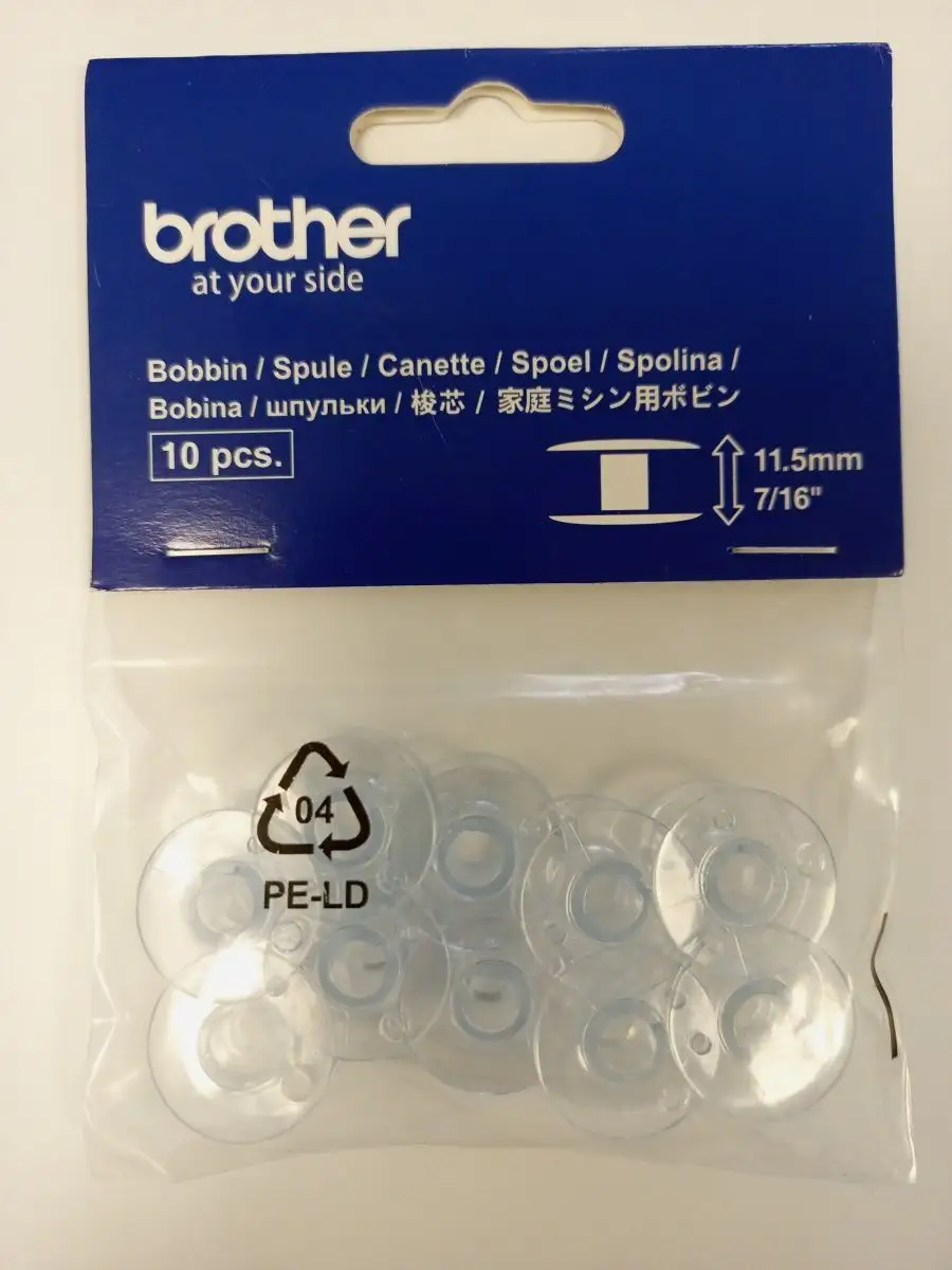 Шпульки для швейных машин Brother SFB (XA5539-151) Brother 63004130 купить  за 437 ₽ в интернет-магазине Wildberries