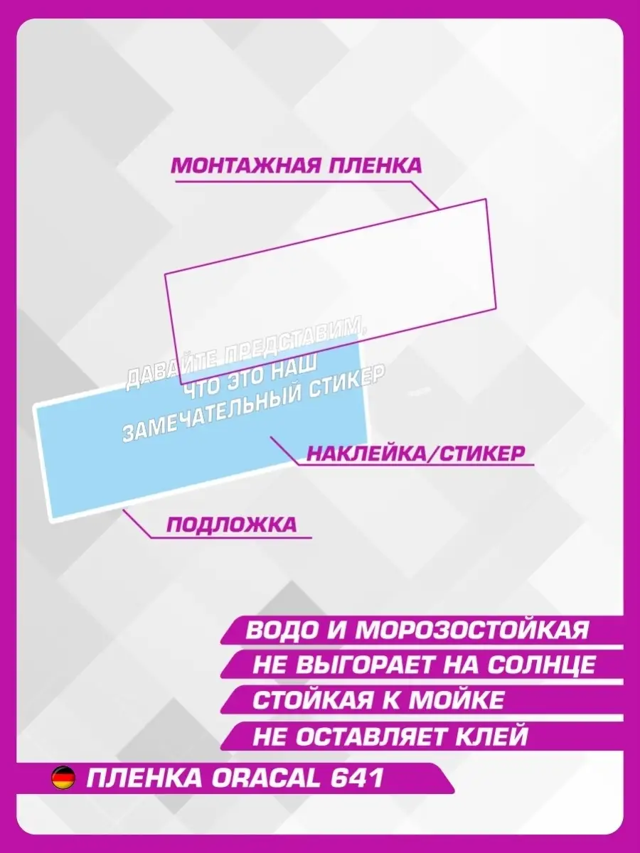 Большая наклейка на авто на кузов Каллиграфия 1-я Наклейка 63037958 купить  за 1 368 ₽ в интернет-магазине Wildberries