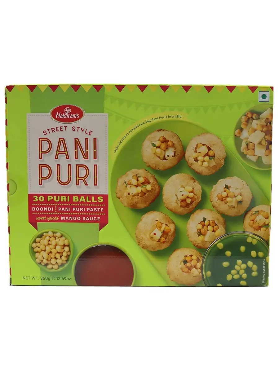 Panipuri (Панипури) 360гр. Haldirams 63052685 купить в интернет-магазине  Wildberries