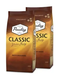 Кофе в зернах Classic, 250 гр - 2 шт Paulig.. Вид 1.