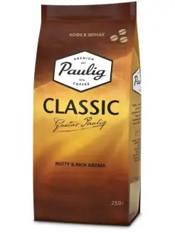 Кофе в зернах Classic, 250 гр - 2 шт Paulig.. Вид 2.