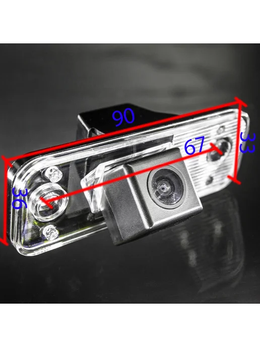 MyDop Камера заднего вида Hyundai Santa Fe с 2012г по 2016г, 2,01 кг, 2,012 кг, фото 2
