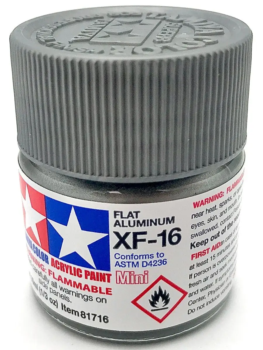 Flat Aluminum TAMIYA XF 16 10 TAMIYA 63110910 Wildberries
