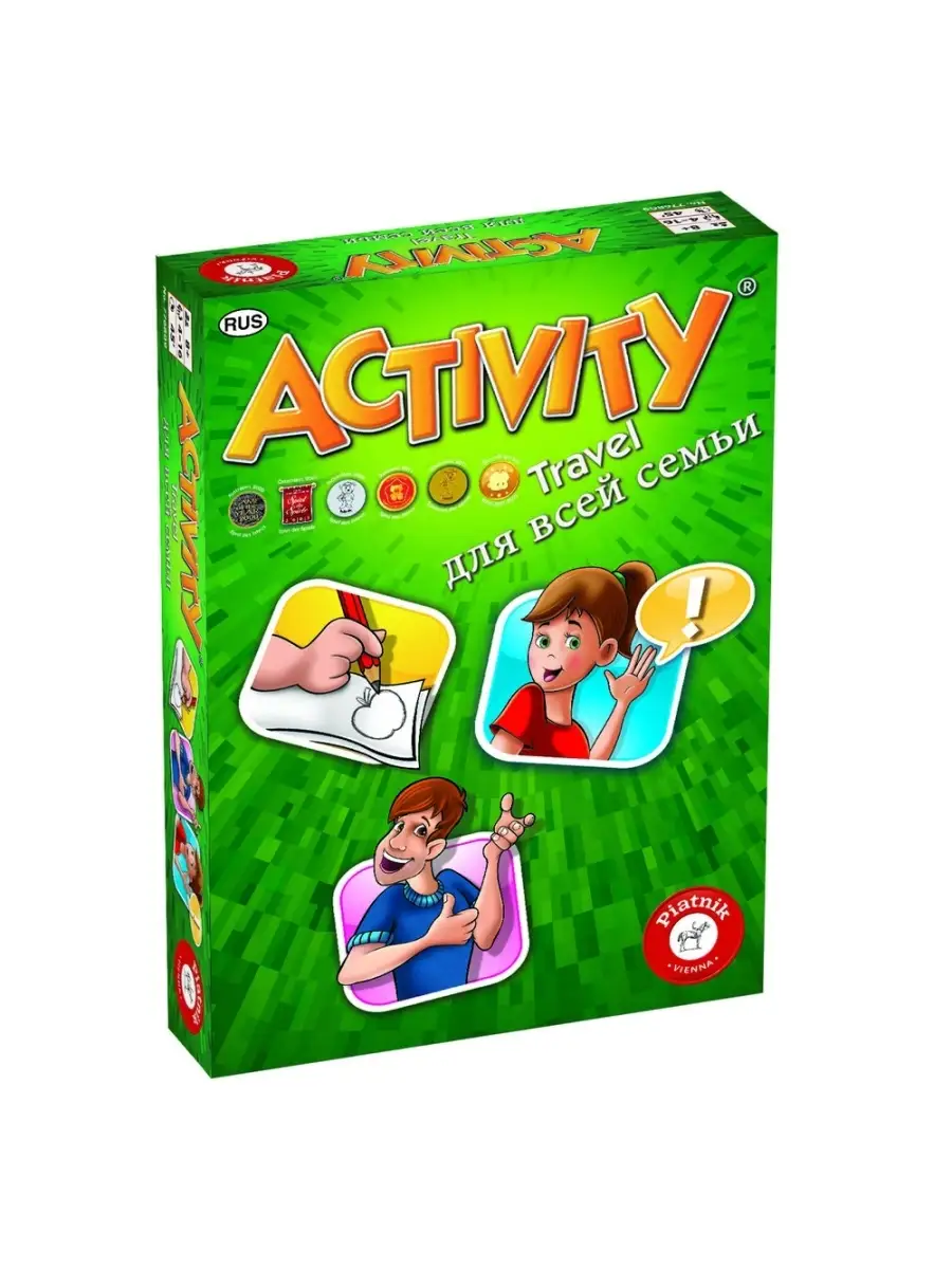 Настольная игра Piatnik Activity для всей семьи Piatnik 63229234 купить за  3 071 ₽ в интернет-магазине Wildberries