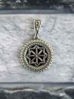 Подвеска на шею славянский оберег Молвинец серебро 925 агат ATLANTA jewelry 63238260 купить за 2 155 ₽ в интернет-магазине Wildberries