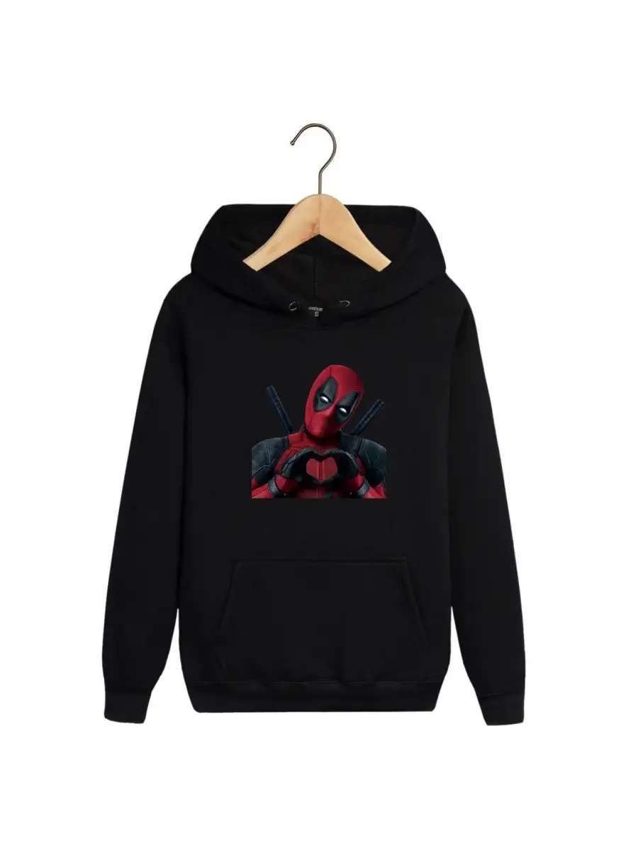 Deadpool hoodie club factory best sale