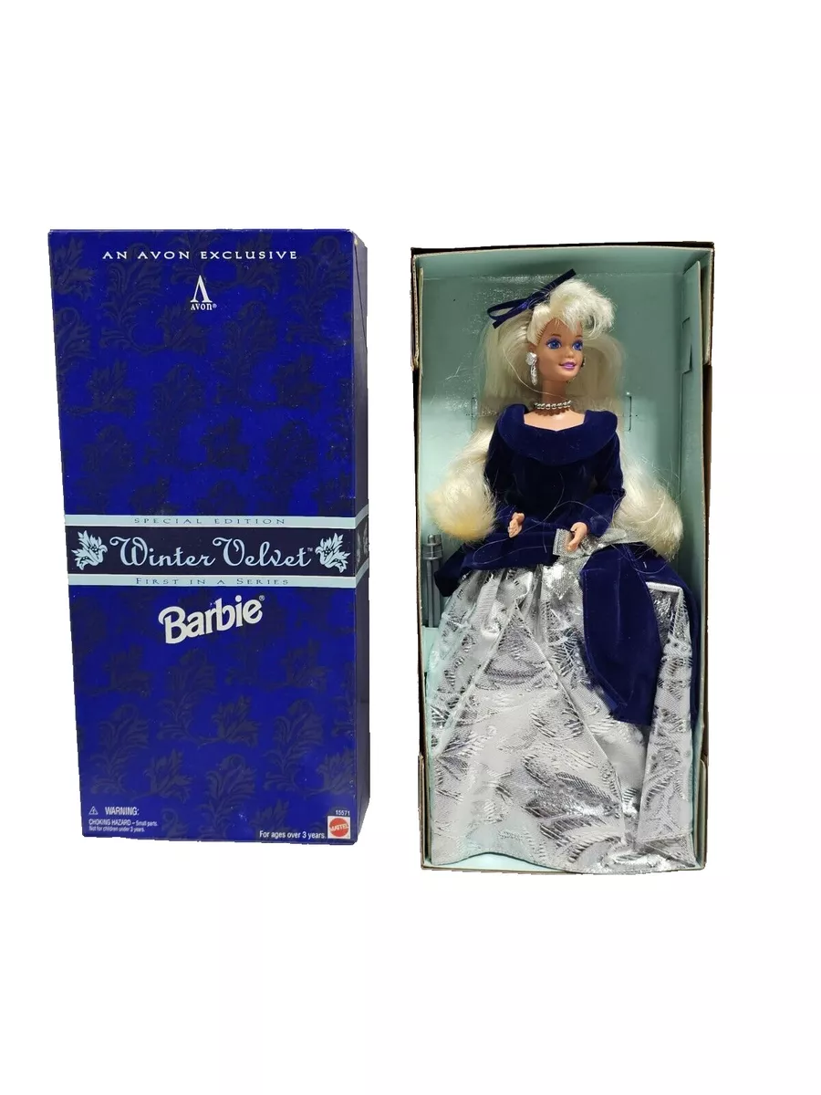 Special edition winter store velvet barbie