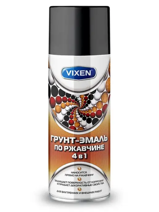 VIXEN Грунт-эмаль по ржавчине Грунтовка, вариант
