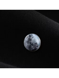Значок металлический Луна КосмоМерч 63491771 купить за 552 ₽ в интернет-магазине Wildberries