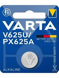 Батарейка VARTA ELECTRONICS V625U (LR9) 1.5V BL1 VARTA 63505890 купить за 318 ₽ в интернет-магазине Wildberries