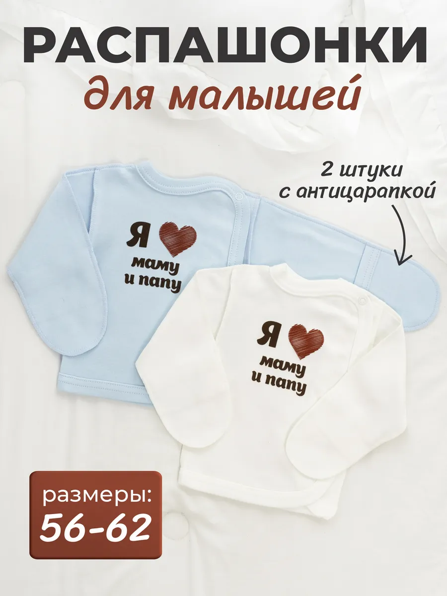 Набор распашонок для новорожденных