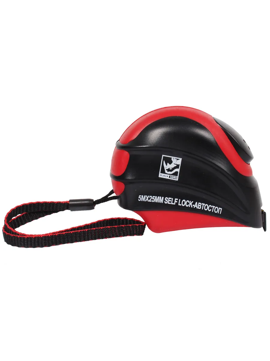 Рулетка BlackHorn с автостопом 5 м (25 мм)