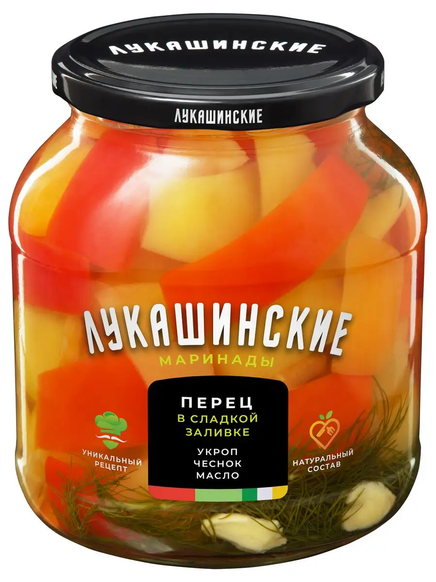 Перец в сладкой заливке 670 г