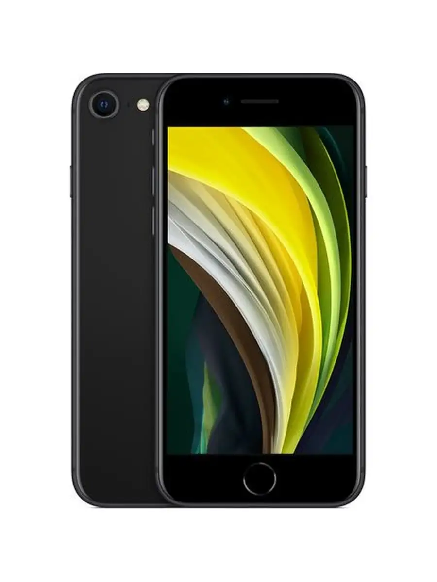 Смартфон Apple iPhone SE 128GB (2020) Чёрный Apple 63558541 купить в  интернет-магазине Wildberries