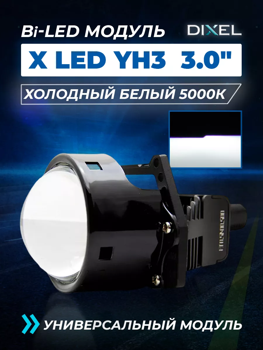 Светодиодные LED линзы в фары