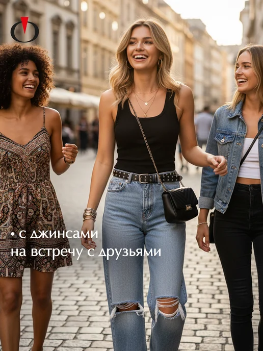 OPIUM Майка летняя под пиджак хлопок в рубчик длинная, черный, фото 7