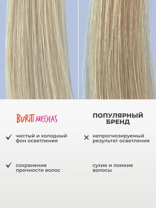 Cadiveu Buriti Mechas осветляющая пудра 500г, 500 г, фото 6
