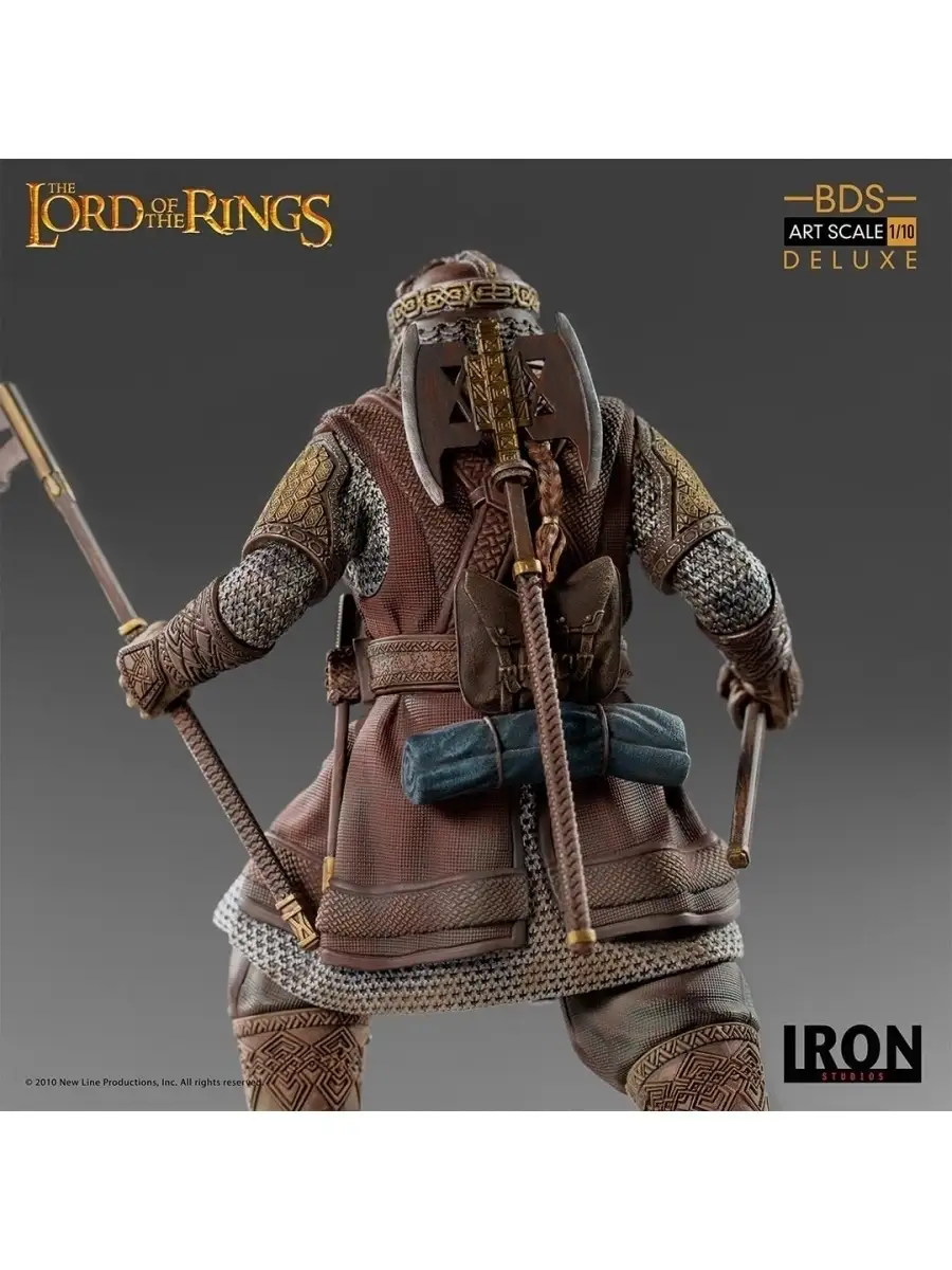 Статуэтка Lord of the Rings Gimli Deluxe Iron Studios 63639322 купить в  интернет-магазине Wildberries