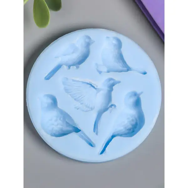 Молд силикон «Птицы» 1,5х3,5 см-1,5х4,5 см