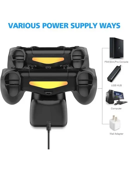 DOBE Станция для джойстика контроллера PS4 Pro Slim, вариант, фото 5