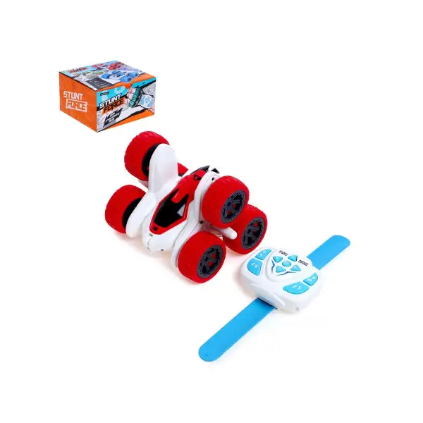 Машинка - перевертыш "Экстримал", пульт в виде часов, работа