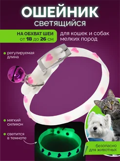 Ошейник светящийся для кошек и собак мелких пород Pet SPOT 63814099 купить за 177 ₽ в интернет-магазине Wildberries