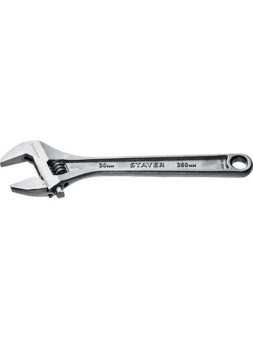 Stayer Ключ разводной MAXFORCE 250 30 мм 2725-25_z01, серый
