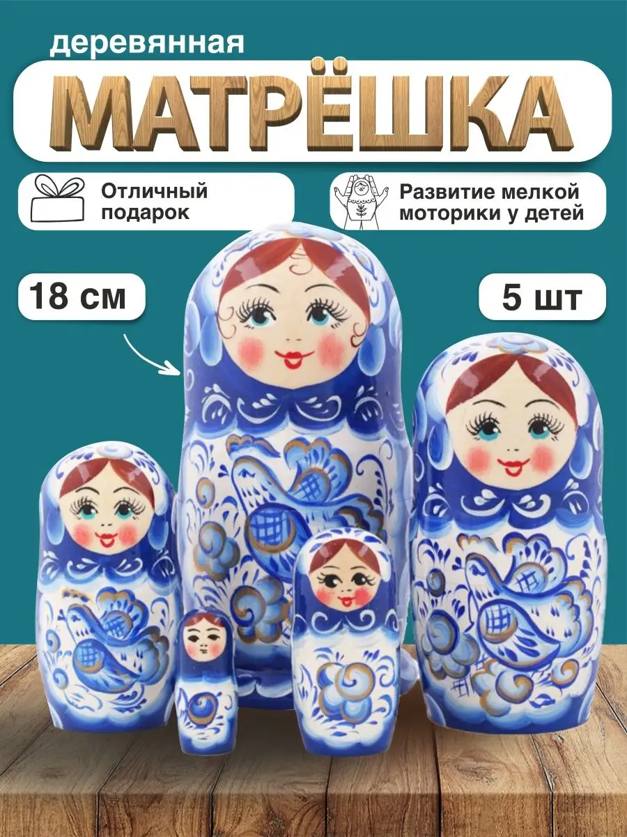 Матрешка сувенир пасхальная, оригинальные подарки, 7 в 1 купить в интернет магазине | irhidey.ru