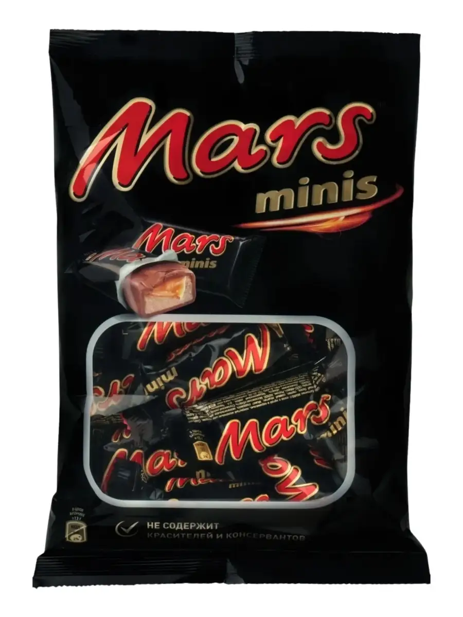 Конфеты Mars Minis Марс Мини 2шт по 182г Мир Конфет 63921689 купить в  интернет-магазине Wildberries